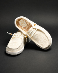 HEYDUDE Wendy Crochet Lace Shoes for Womens image number null