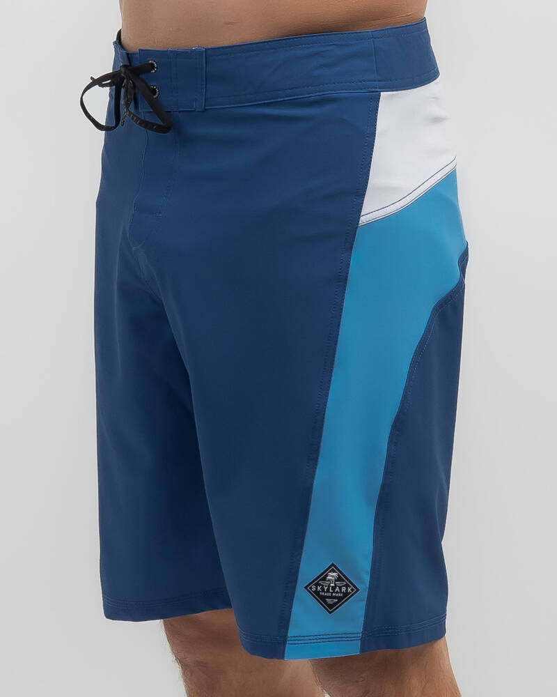 Skylark Stacked Board Shorts for Mens