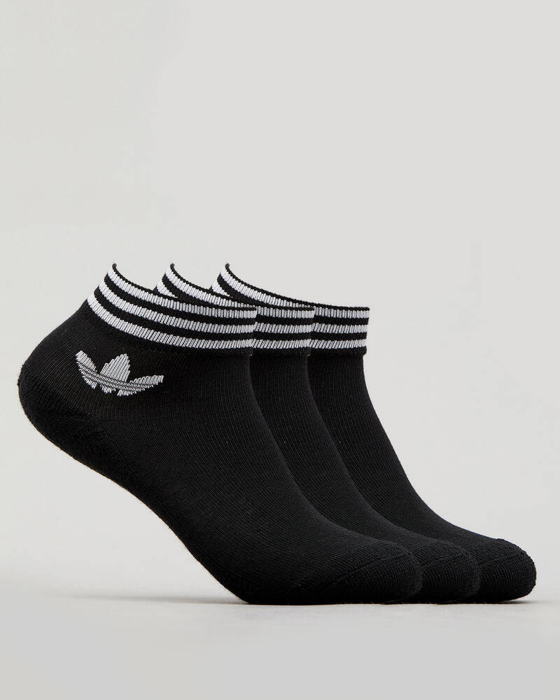 adidas Junior Boys' Trefoil Ankle Socks for Mens