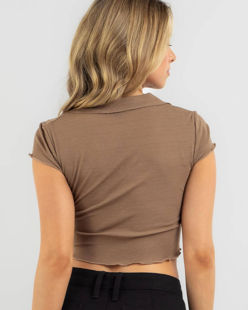 Ava And Ever Marissa Short Sleeve Shirt for Womens