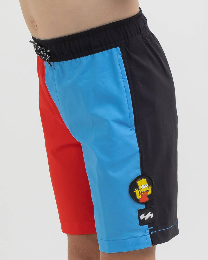 Billabong Boys' Simpsons Slingshot Layback Board Shorts for Mens