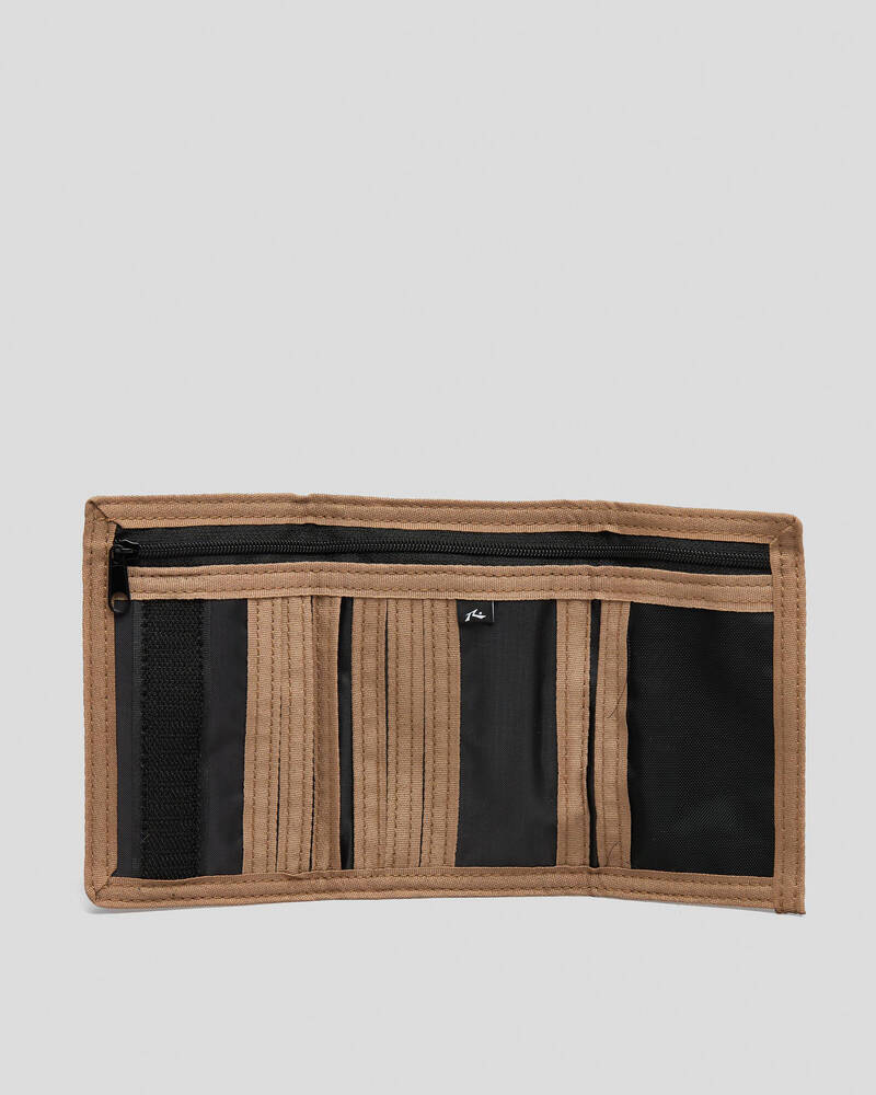 Rusty Fairway Tri-Fold Velcro Wallet for Mens