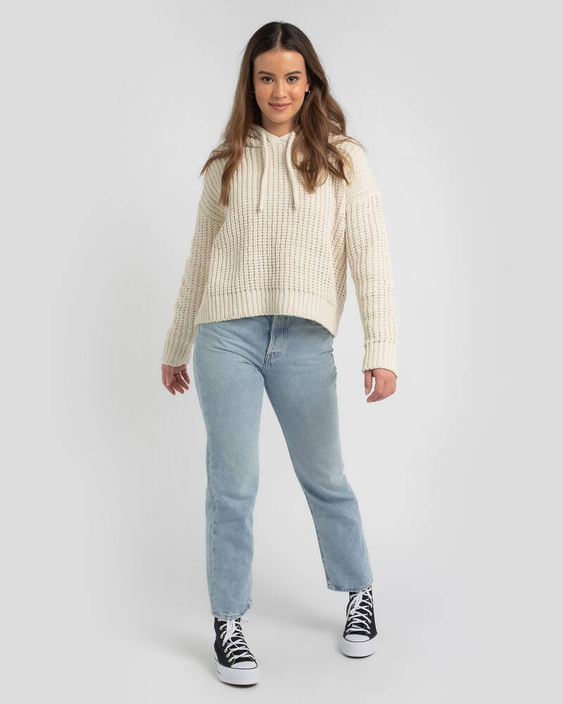 Billabong Nelly Knit Hoodie for Womens