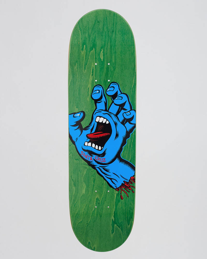 Santa Cruz Screaming Hand 8.8" Skateboard Deck for Mens
