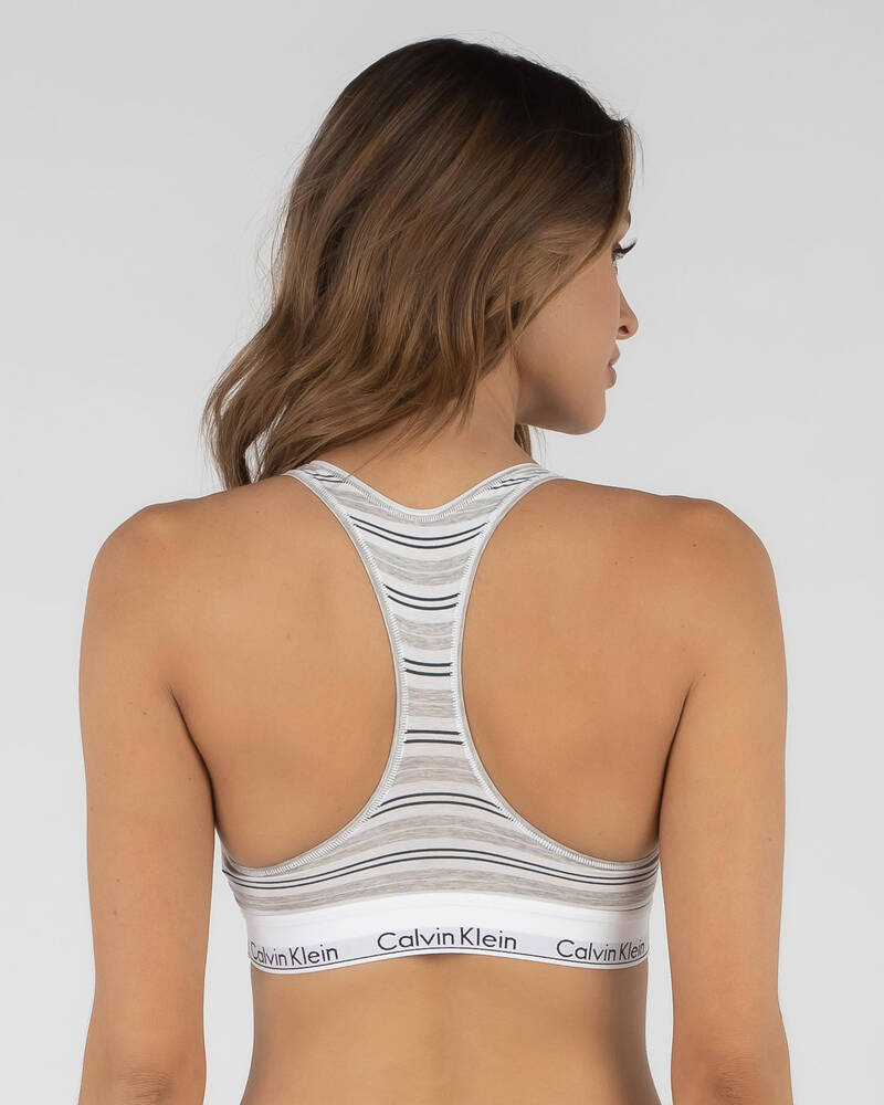 Calvin Klein Cotton Unlined Bralette for Womens