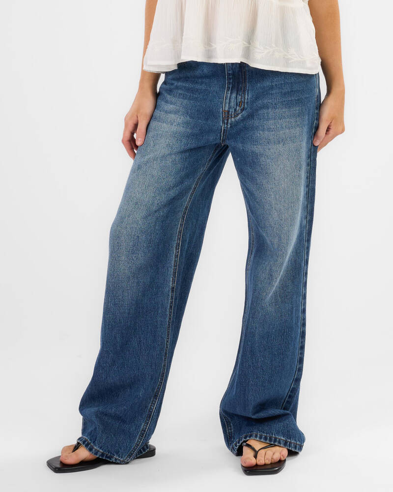 DESU Girls' Icon Straight Leg Jeans for Womens