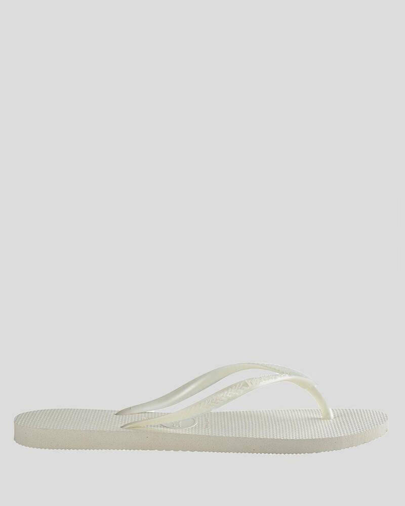 Havaianas Slim Metallic Thongs for Womens