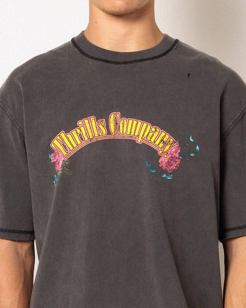 Thrills Fury Box Fit T-Shirt for Mens