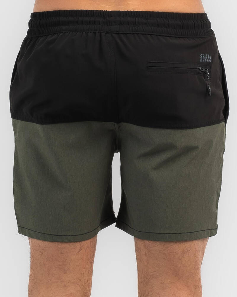 Sparta Traction Elastic Waist Shorts for Mens