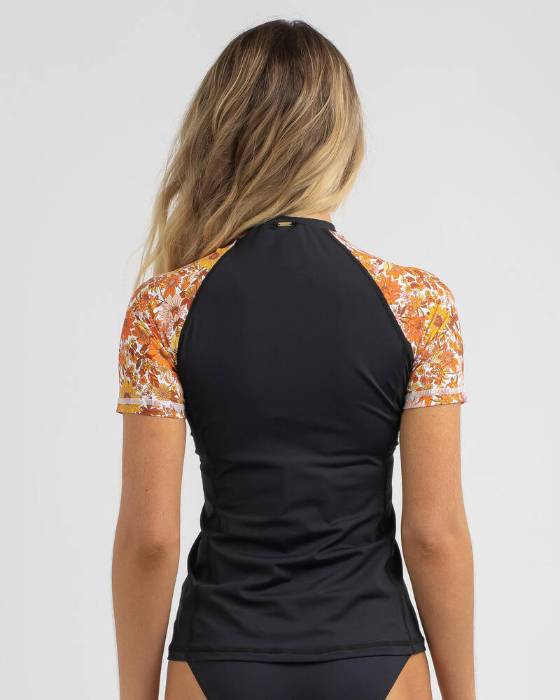 Topanga Thursday Short Sleeve Rash Vest for Womens