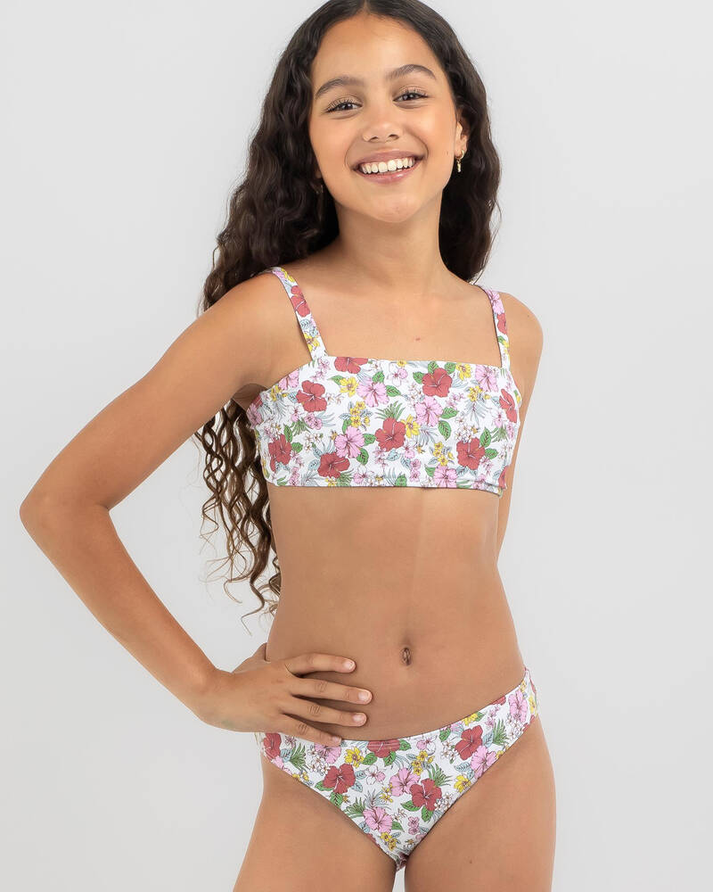 Topanga Girls' Holliday Bandeau Bikini Set for Womens