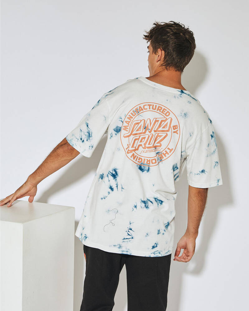 Santa Cruz MFG Dot Tie Dye T-Shirt for Mens