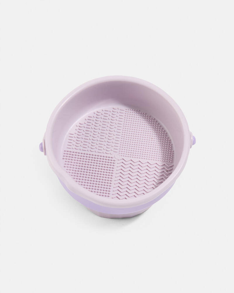IS Gift Make Up Brush Cleaner & Stand for Womens
