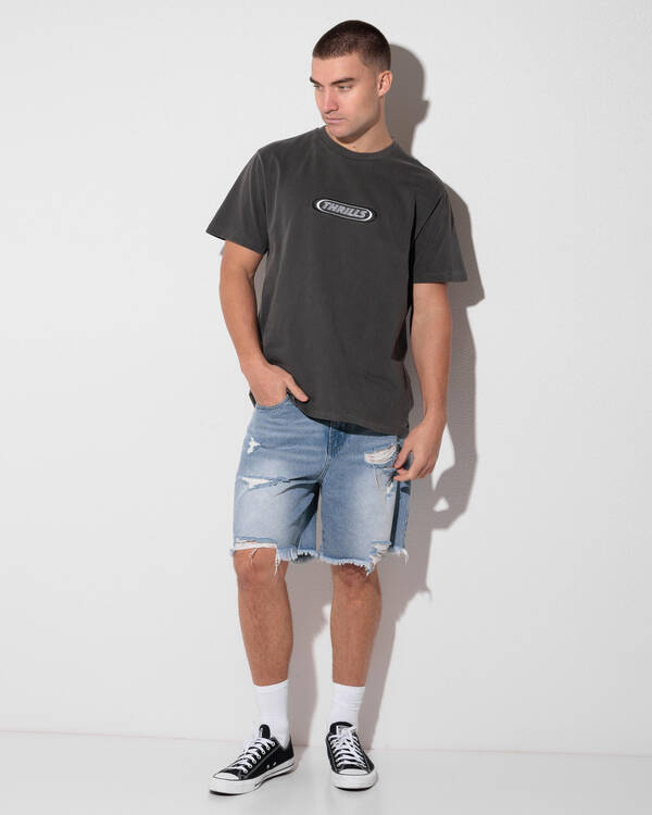 Thrills Built To Win Embro Merch Fit T-Shirt for Mens