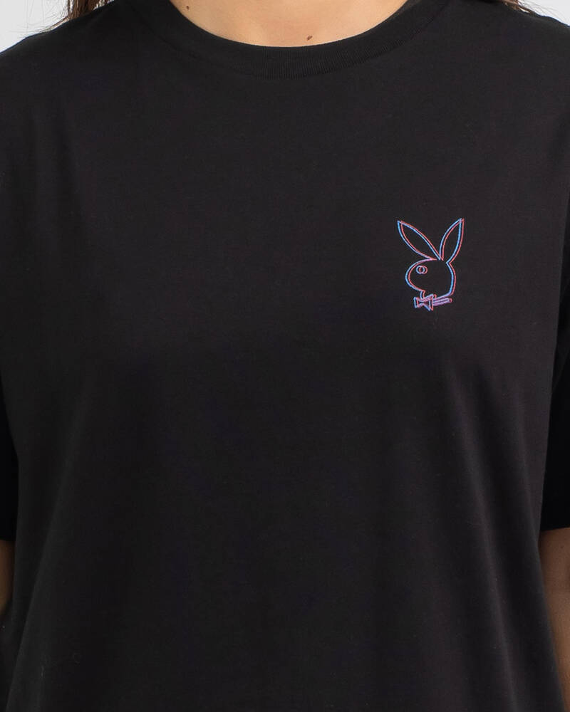 Playboy 3D Bunny T-Shirt for Womens
