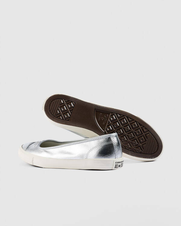 Converse Womens Chuck Taylor All Star Dainty Ballerina Metallic Shoes for Womens