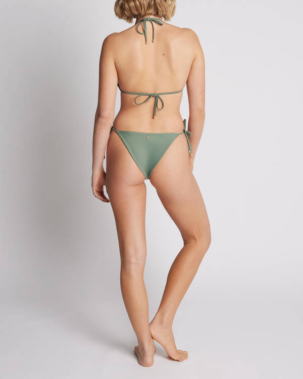 Rhythm Classic Tie Side High Cut Bikini Bottom for Womens