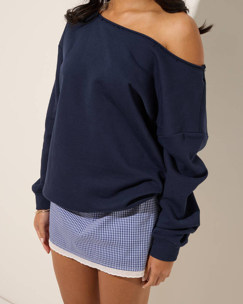 Malibu Life Eden Off Shoulder Long Sleeve for Womens