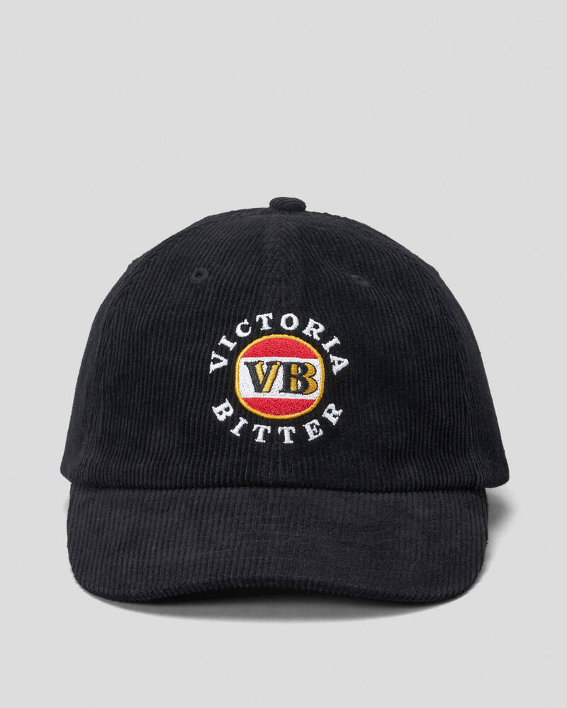 Victoria Bitter VB Big Black Cord Cap for Mens