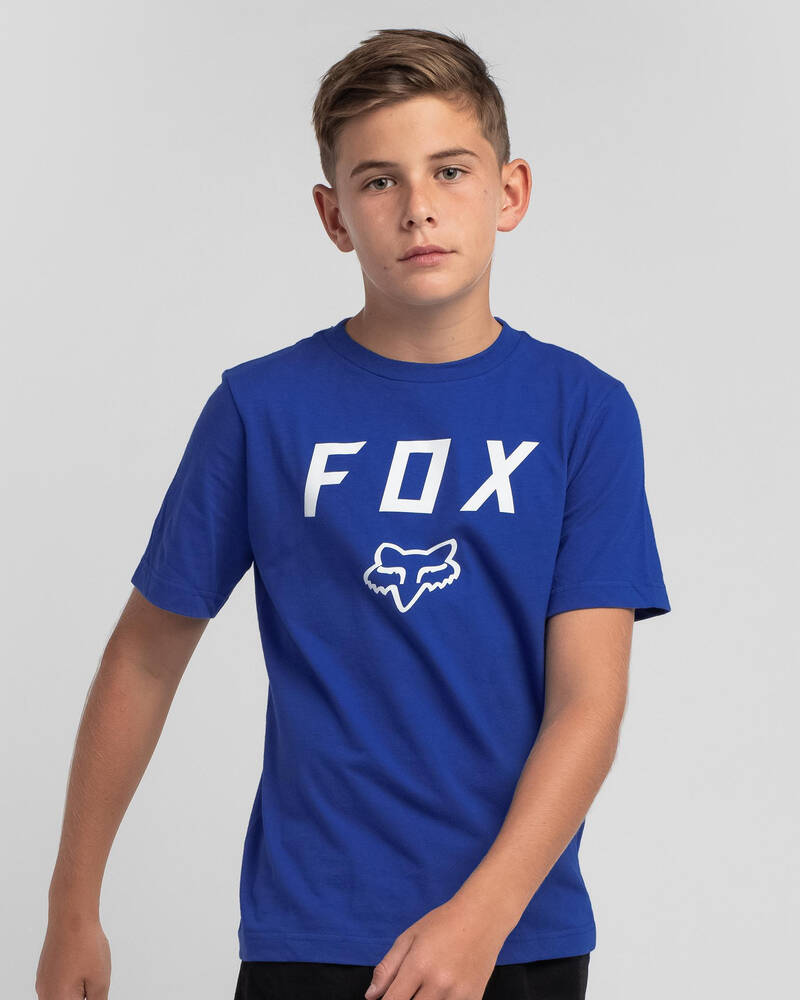 Fox Boys' Legacy Moth T-Shirt for Mens
