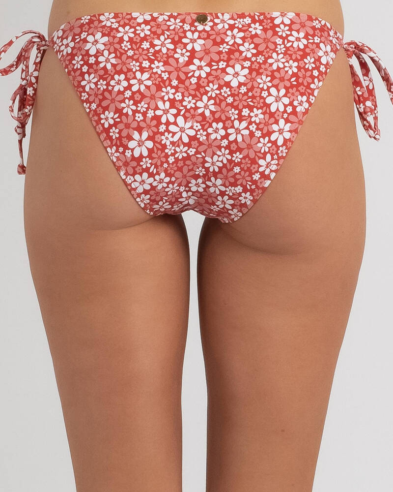 Kaiami Blossom Tie Side Bikini Bottom for Womens