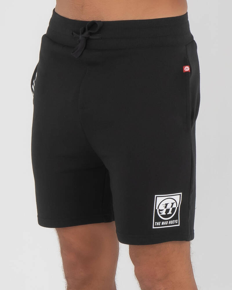 The Mad Hueys Split Peak Trackie Shorts for Mens