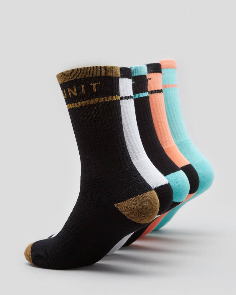 Unit Women's Staple Hi-Luxe Sock Pack for Womens
