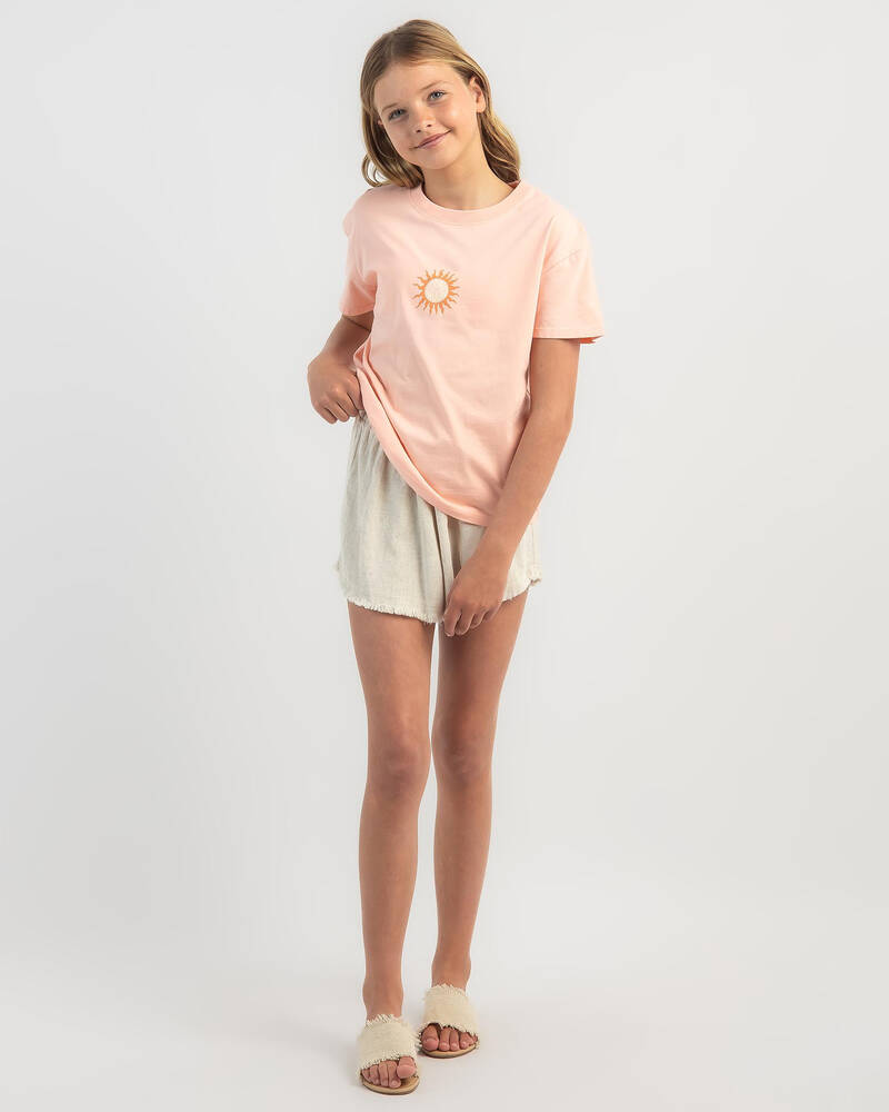 Rip Curl Girls' Sun Catcher Rib T-Shirt for Womens