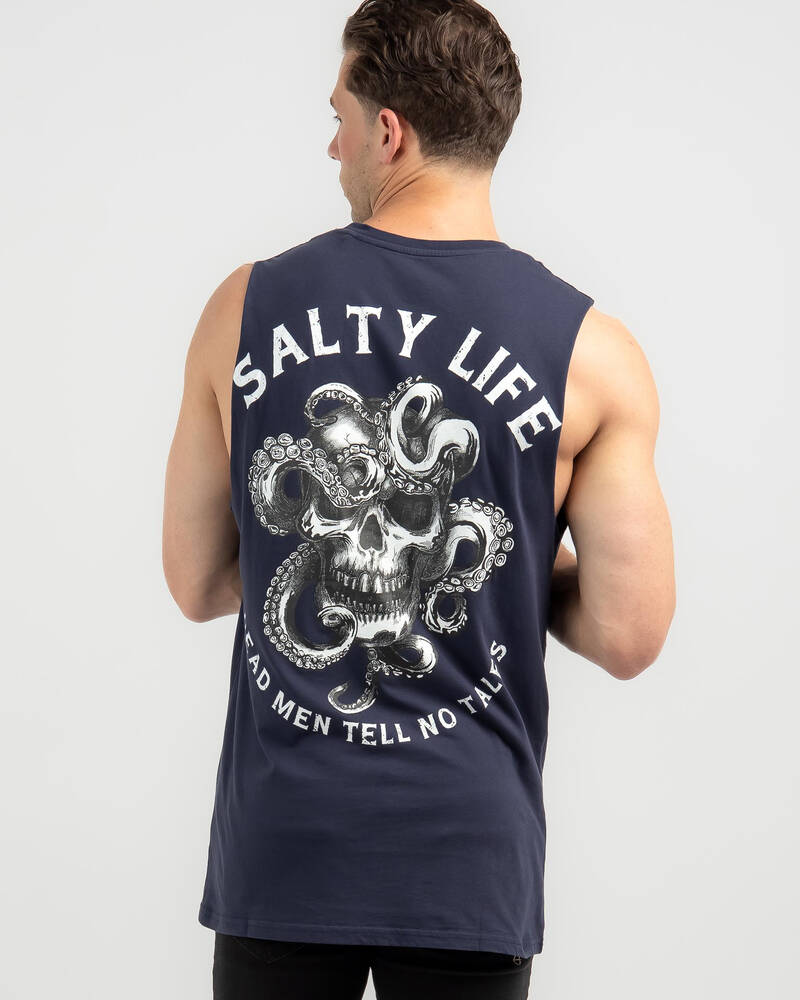 Salty Life Buccaneer Muscle Tank for Mens