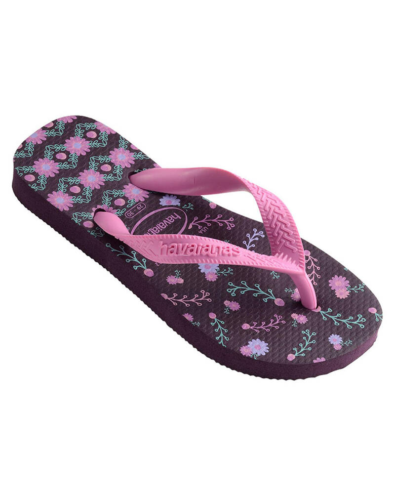 Havaianas Kids' Top Print Thongs for Womens