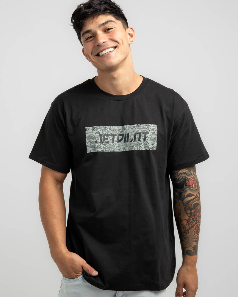 Jetpilot Landscape T-Shirt for Mens