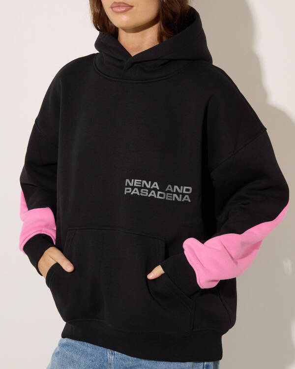 Nena & Pasadena Zone Box Fit Hoodie for Womens