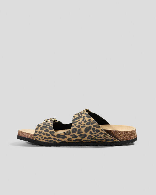 Ava And Ever Cortina Leo Slide Sandals for Womens