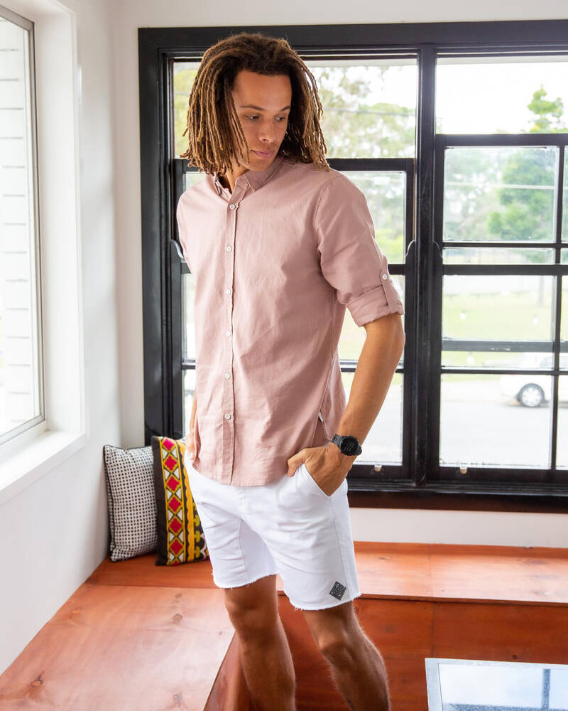Skylark Hemp Long Sleeve Shirt for Mens