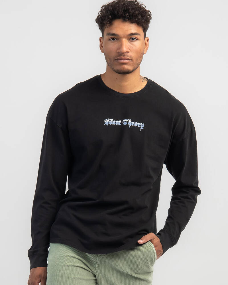Silent Theory Drippin Long Sleeve T-Shirt for Mens