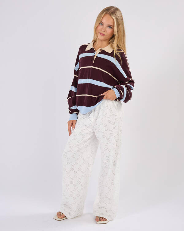 Mooloola Girls' Meli French Lace Pants for Womens