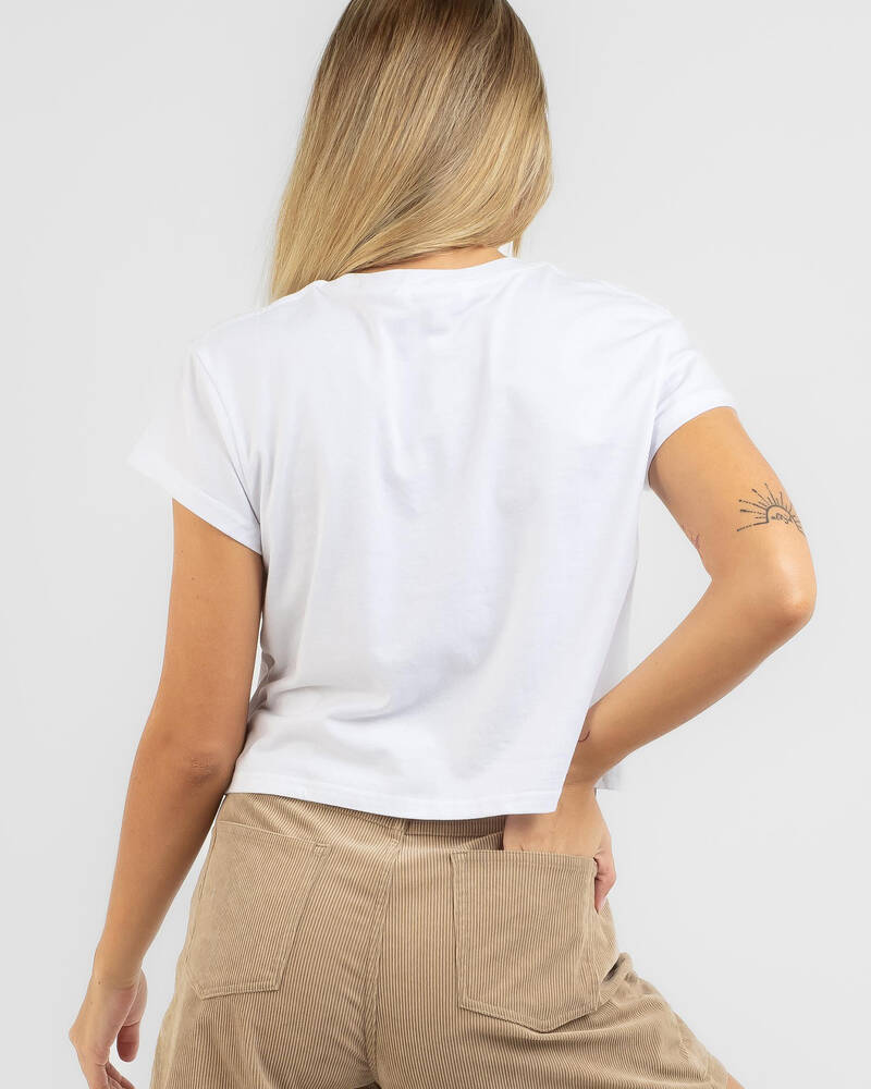 Rusty Palm Classic Cropped T-Shirt for Womens