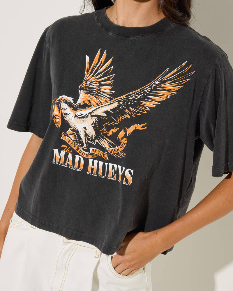 The Mad Hueys Freedom Hueys Boxy T-Shirt for Womens