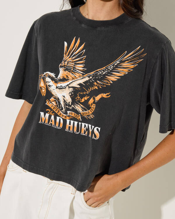 The Mad Hueys Freedom Hueys Boxy T-Shirt for Womens