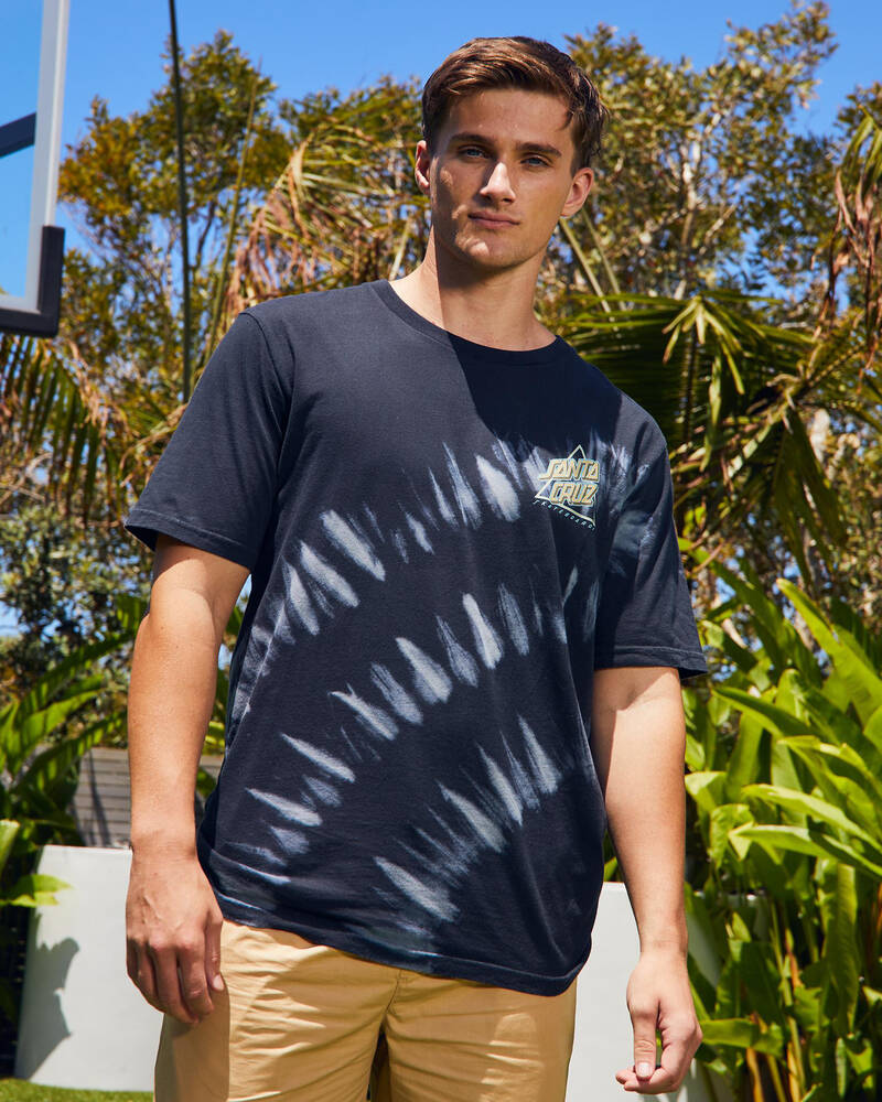 Santa Cruz Lined Not A Dot Chest T-Shirt for Mens