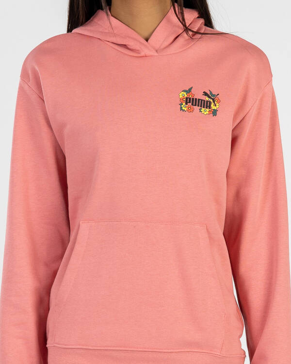 Puma MID90s Relaxed Graphic Hoodie for Womens