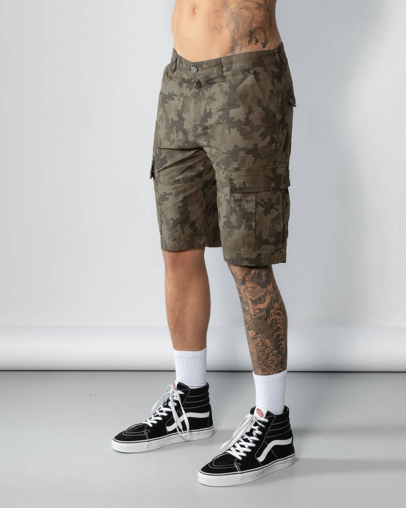 Jacks Camouflaged Walk Shorts for Mens