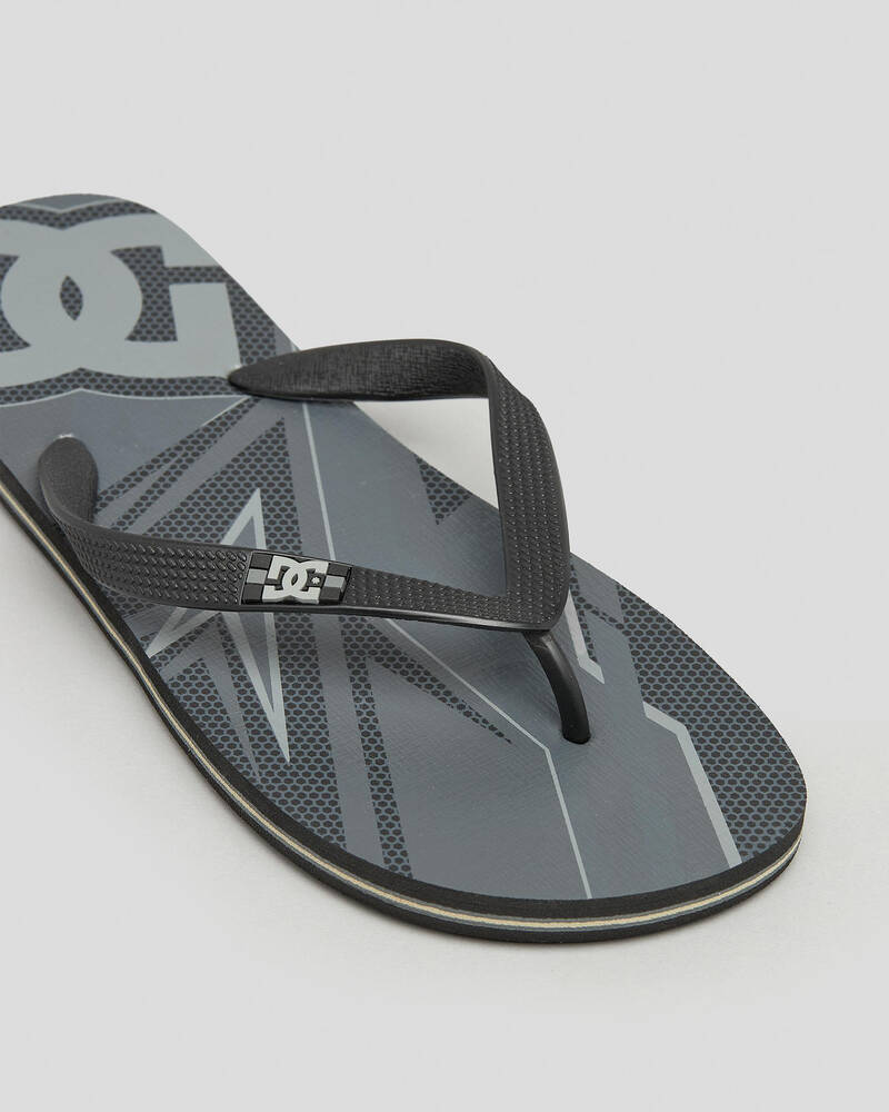 DC Shoes Spray Thongs for Mens