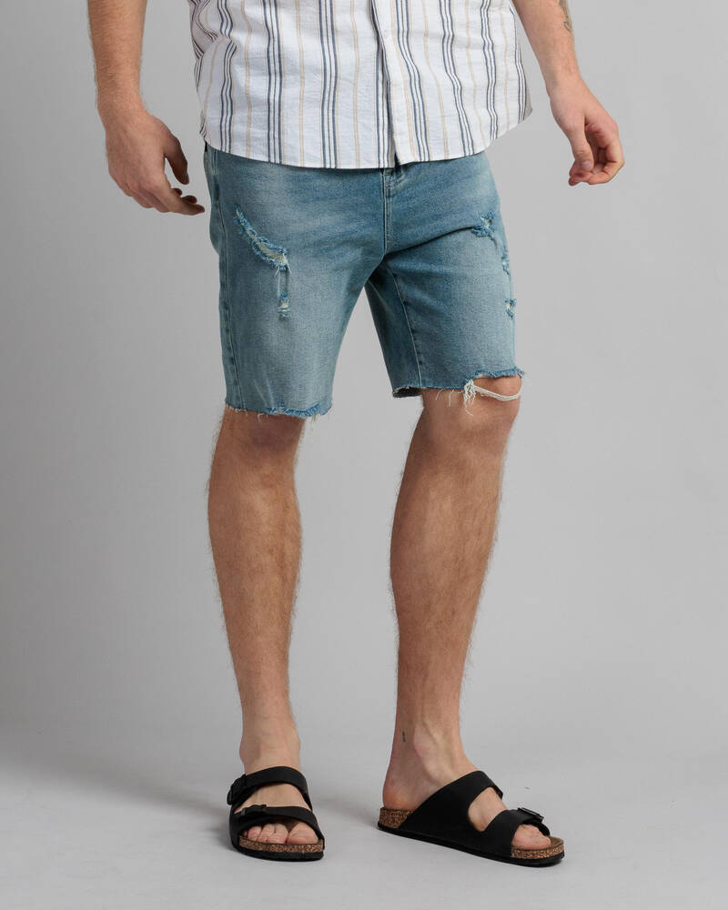 Skylark Graze Denim Shorts for Mens