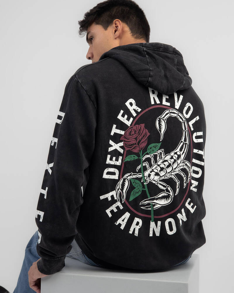 Dexter Roses Hoodie for Mens
