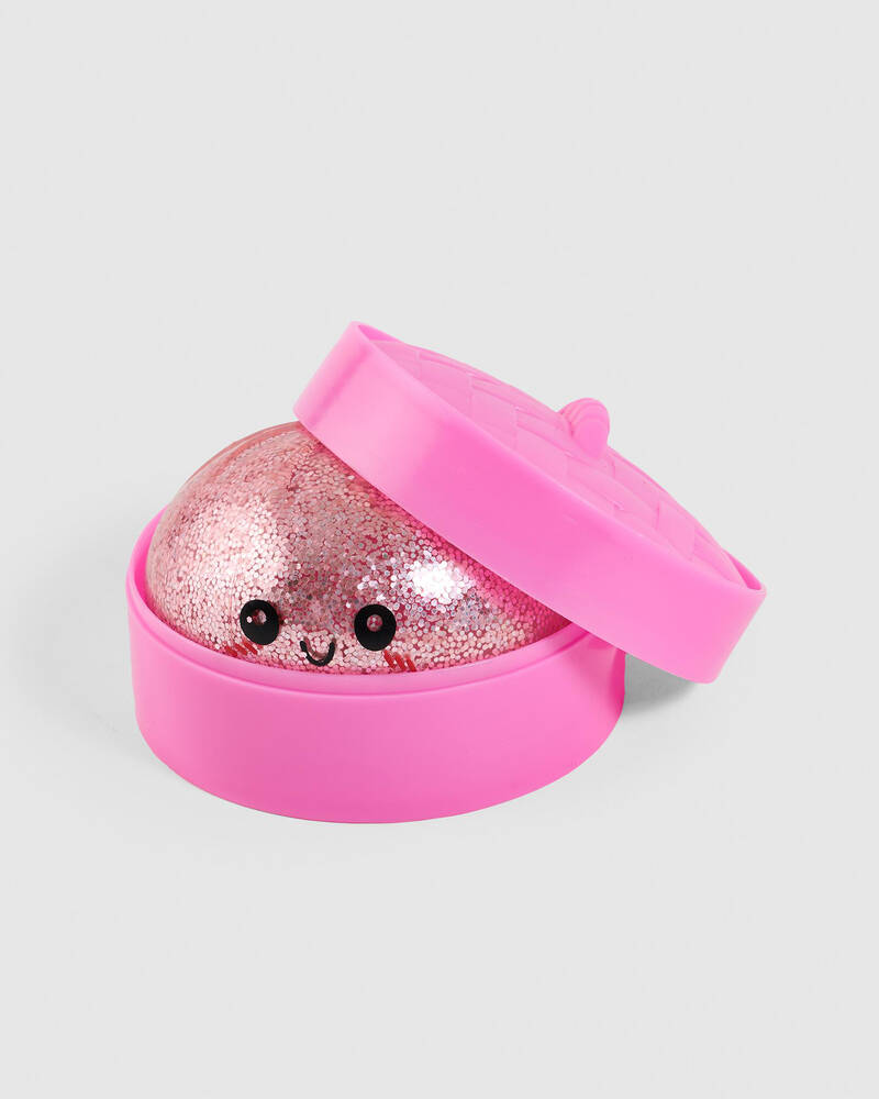 Get It Now Party Glitter Dumpling Squishy Fidget Toy for Unisex