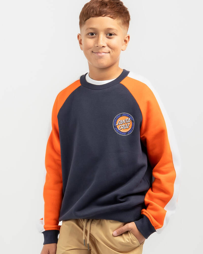 Santa Cruz Boys' Ringed Dot Sweatshirt for Mens