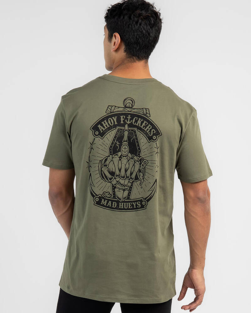 The Mad Hueys Ahoy Ahoy Fkr T-Shirt for Mens