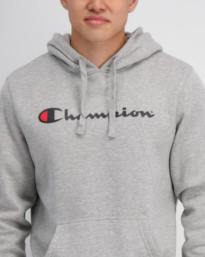 Champion Logo Hoodie for Mens