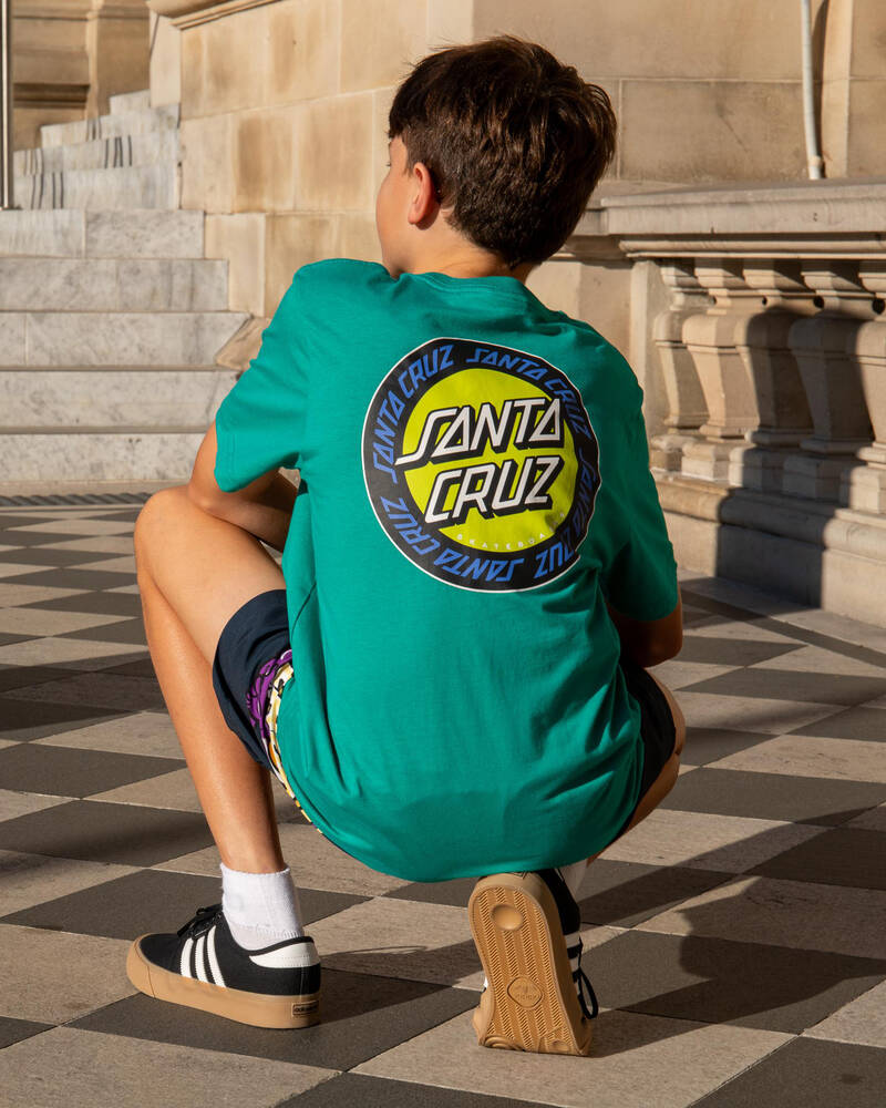 Santa Cruz Boys' Outer Ringed Dot T-Shirt for Mens